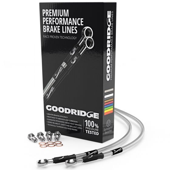 Nissan 370Z (2009-2012) BRAIDED BRAKE LINES Front & Rear