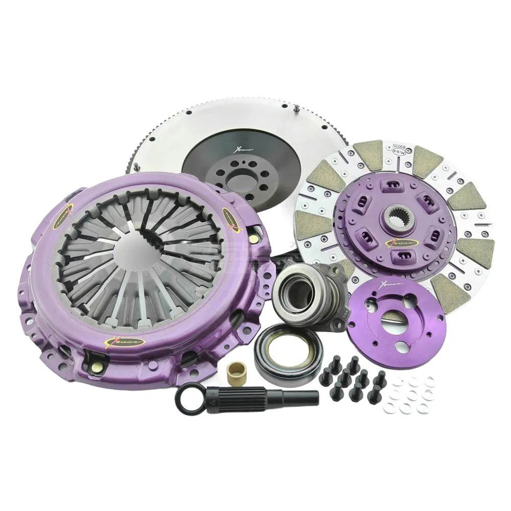 Nissan 370Z (2009-2022) 3.7 Ltr, VQ37VHR Xtreme Heavy Duty Cushioned Ceramic Clutch Kit With Solid Flywheel Conversion